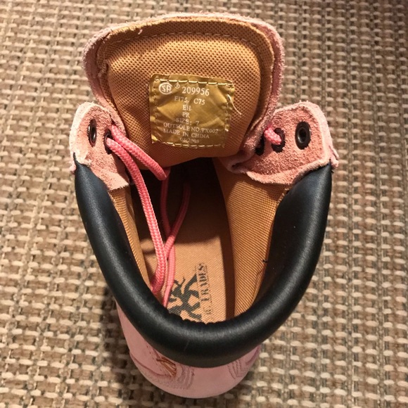 NWT MOXIE TRADES Pink Steel Toe Safety Boots - Picture 4 of 6